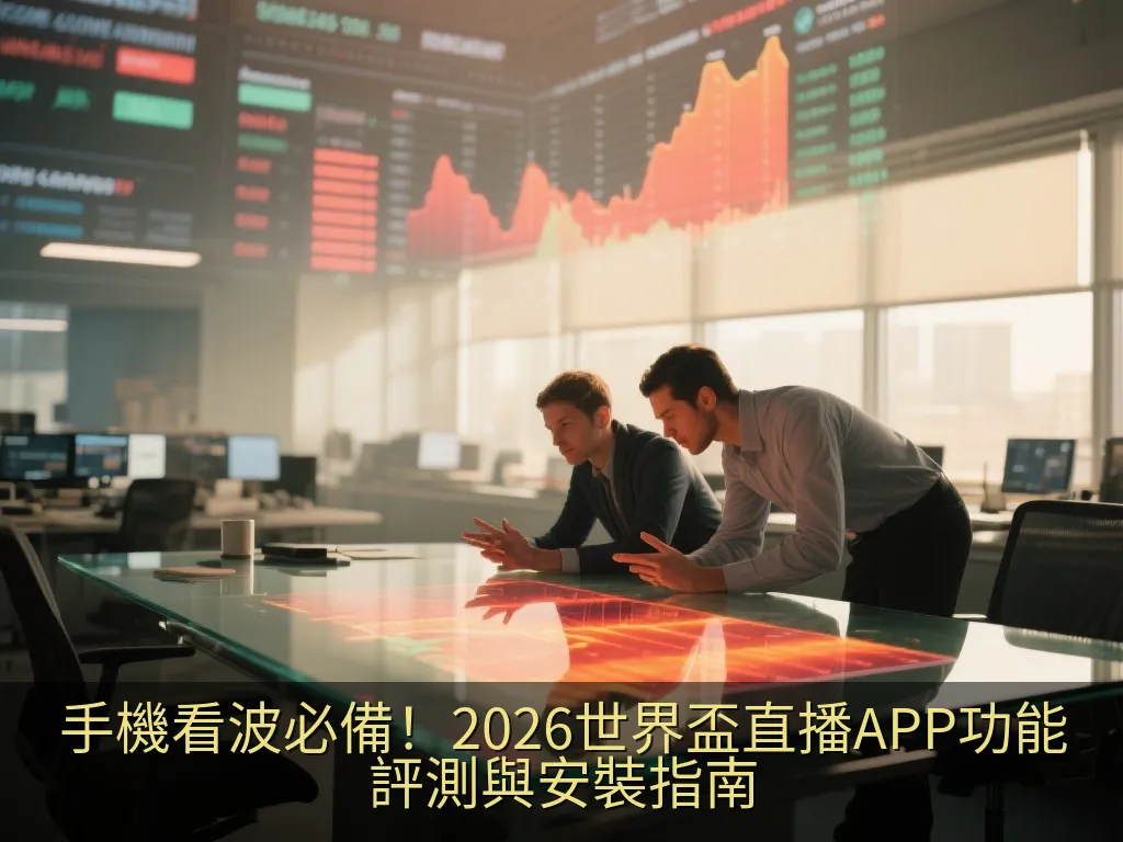 手機看波必備！2026世界盃直播APP功能評測與安裝指南
